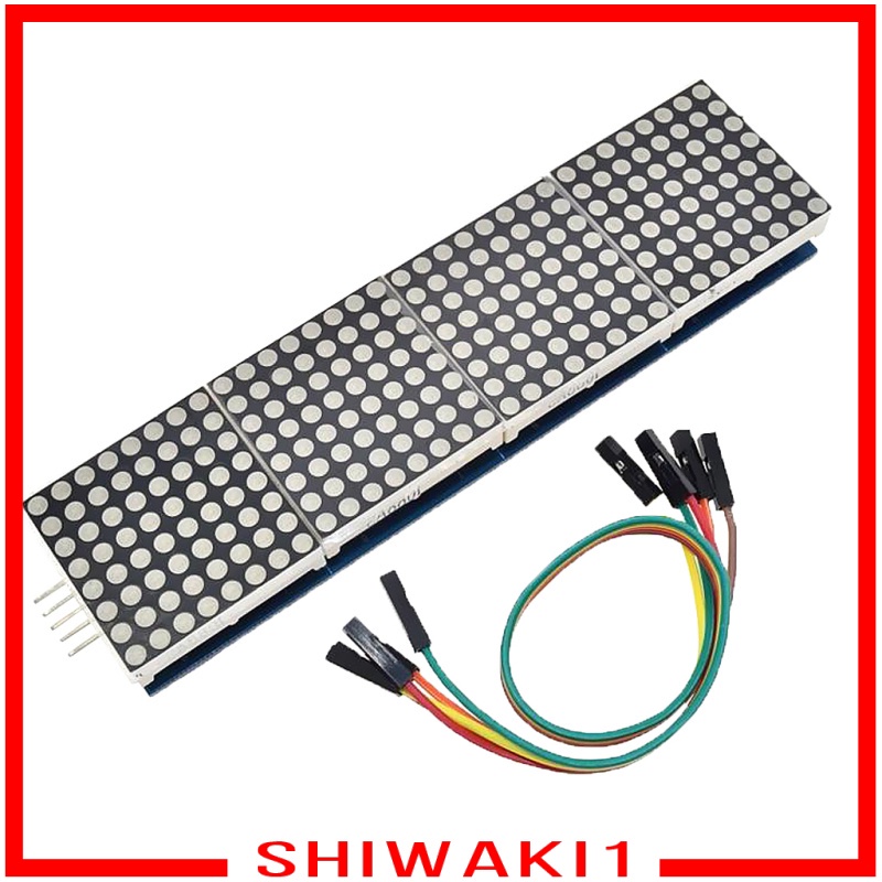 Mô Đun Điều Khiển Hiển Thị Ma Trận Shiwaki1 Max7219 Led 8x8 Dot Matrix | BigBuy360 - bigbuy360.vn