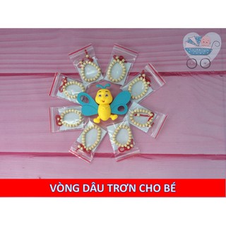 Vòng dâu tằm trơn cho bé
