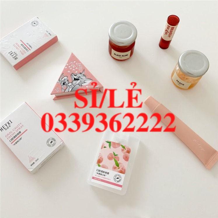 [ HAIANHSHOP ] Hộp xịt thơm miệng hương Đào thơm mát - Xịt thơm miệng HEYXI vị Đào