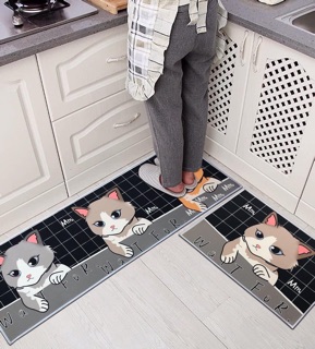 Thảm bếp siêu cấp một bộ 2 miếng