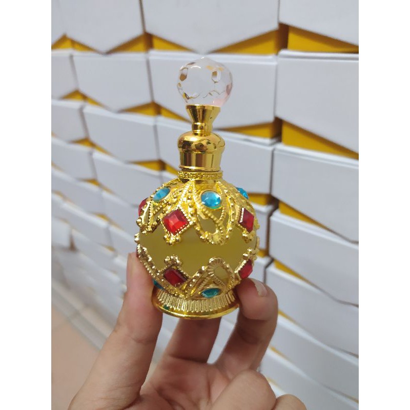 💥Tinh dầu nước hoa dubai đính đá 15ml sang chảnh