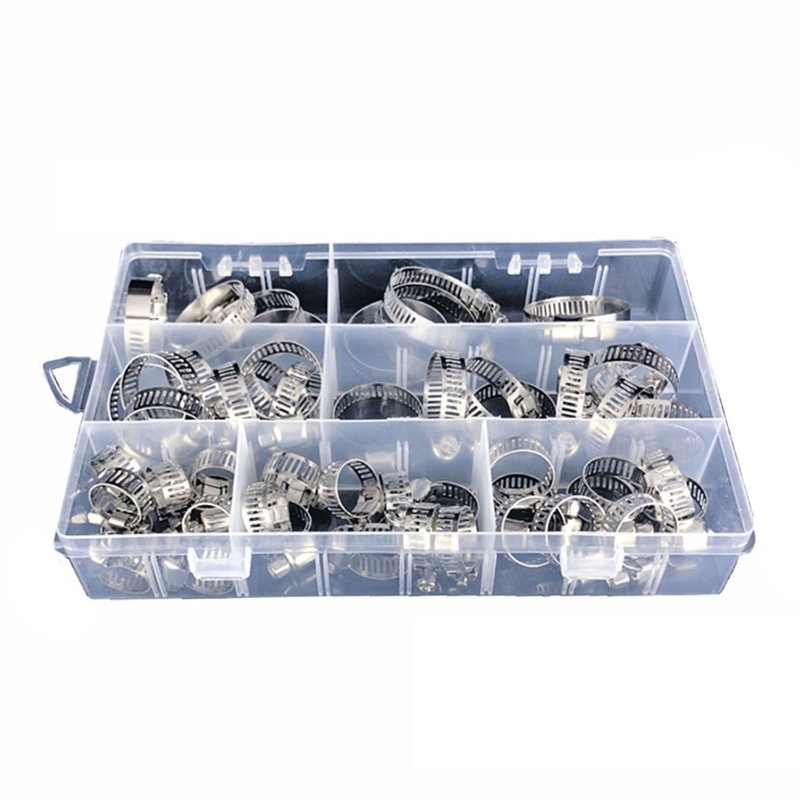 Set 60 Kẹp Ống Dẫn Nhiên Liệu 0 24-1 49 Có Thể Điều Chỉnh Chống Rò Rỉ