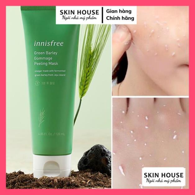 Tẩy da chết lúa mạch Innisfree Green Barley Gommage Peeling