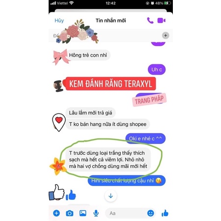 KEM ĐÁNH TRẮNG SÁNG RĂNG TERACYL PHÁP