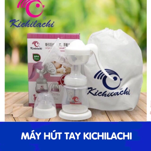 Máy hút sữa cầm tay Kichilachi Nhật Bản - Tặng kèm 6 túi tr thumbnail
