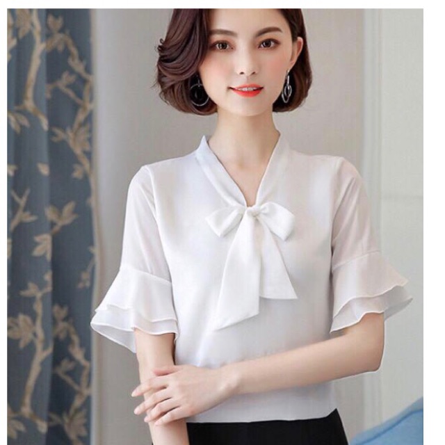 Rập Áo sơ mi nữ dễ thương – Mẫu 04 - Helensewing - KHÔNG PHẢI QUẦN ÁO