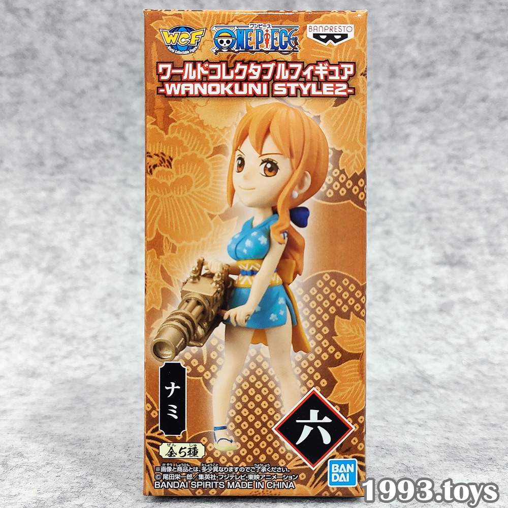 Mô hình nhân vật Banpresto Figure One Piece WCF Wano Kuni Style 2 - Nami