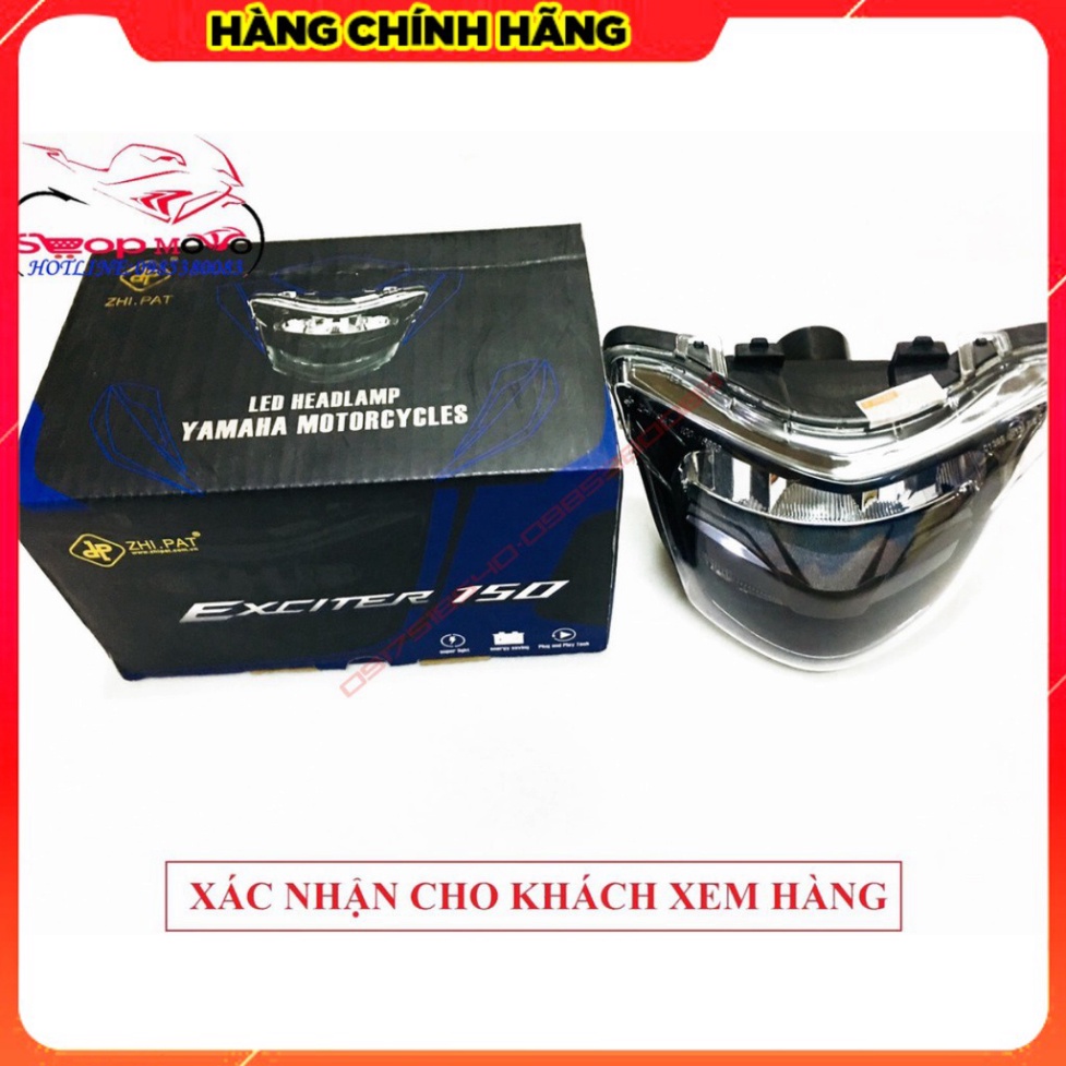 Pha LED 2 tầng Ex150 sporty ver2 CHÍNH HẢNG ZHIPAT Ảnh thật Sp