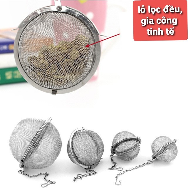 Bóng Lọc Lưới Inox 304 ❤️FREESHIP❤️ Inox Cao Cấp - Hàng Loại 1( Sp Nhiều Kích Thước)