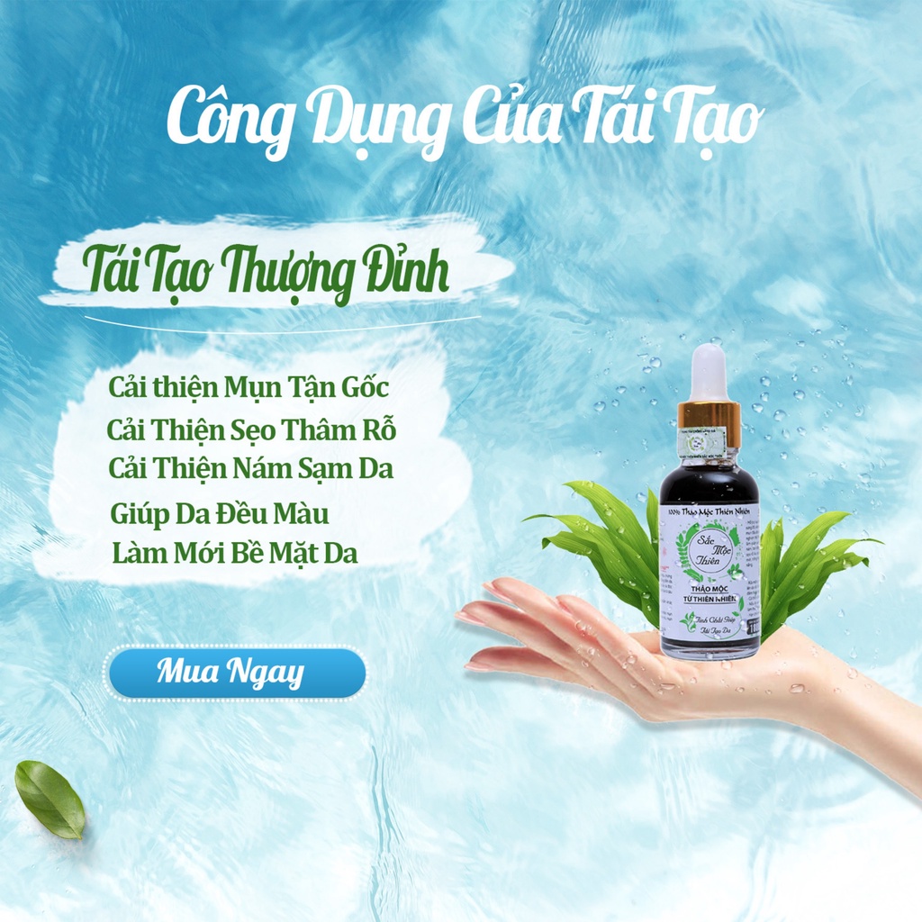 Serum Tinh Chất Giúp Tái Tạo Thượng Đỉnh Sắc Mộc Thiên 30ml