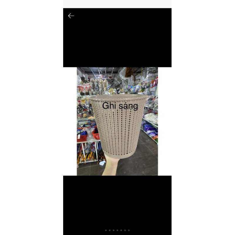 Sọt giả mây đựng quần áo, đựng rác hàng đẹp giá rẻ