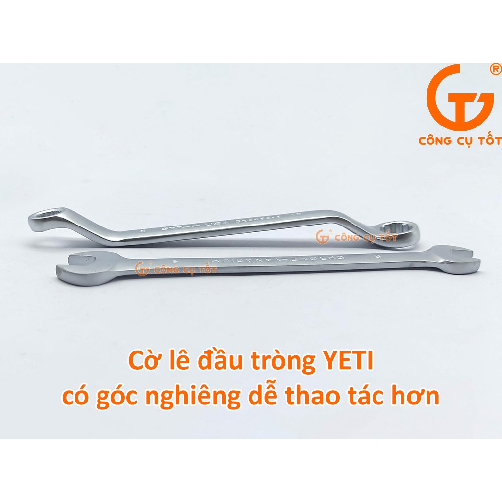 Cờ lê 2 đầu vòng Yeti