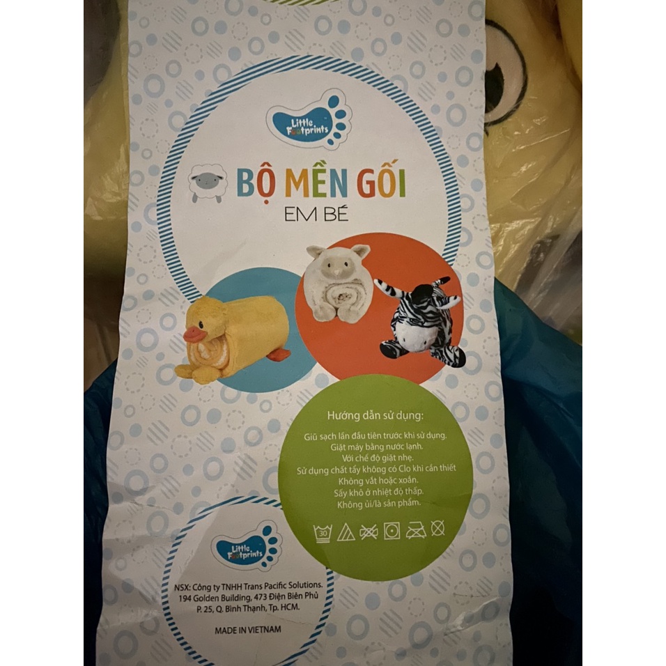 BỘ MỀN GỐI CỪU CHO BÉ QUÀ TĂNG SỮA FRISO