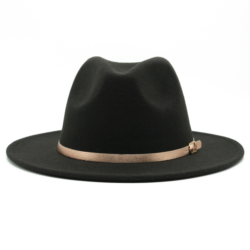 Nón Vành Rộng Chất Liệu Da Thời Trang Nữ Tính