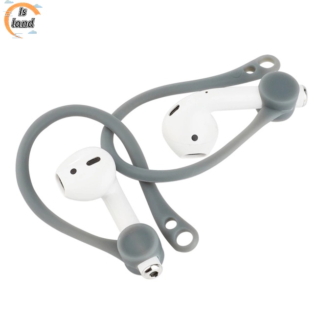 Móc Tai Bằng Silicone Chống Thất Lạc Kiểu Dáng Thể Thao Cho Airpods