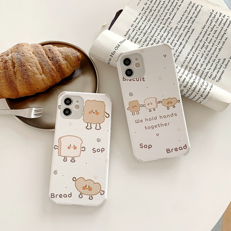 Ốp Lưng Mềm Hình Bánh Mì Nướng Cho Oppo A53 A33 A91 A52 A72 A92 A31 A9 A5 2020 F11 F9 A3S A12E Reno 5 5pro 3 2f A83 A3 R