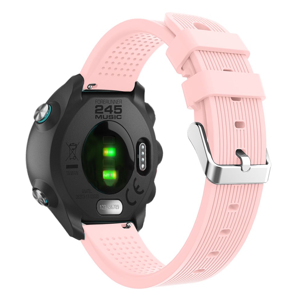 Dây Đeo Silicon 20mm Cho Đồng Hồ Garmin Forerunner 245M/245/645/vivoactive 3/Samsung Galaxy Active/Galaxy 42mm