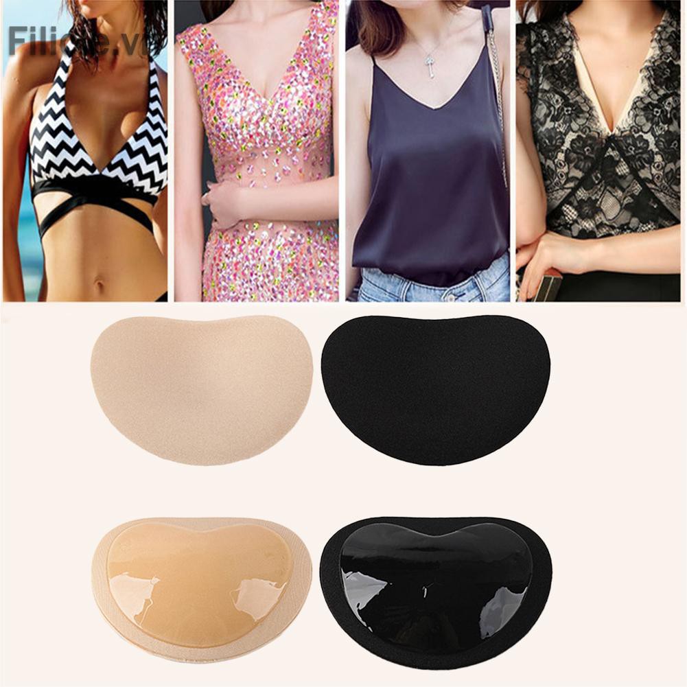 (Hàng Mới Về) Set 2 Miếng Silicon Độn Ngực Cho Bikini | BigBuy360 - bigbuy360.vn