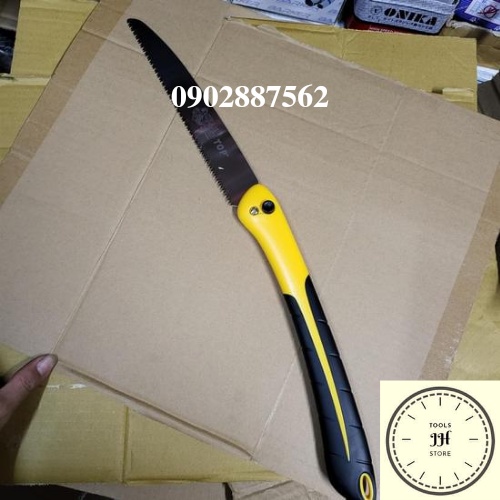 Cưa Kiểng 250mm Cán Xếp Gọn (Đen Vàng) Top - TH-250B-9T chính hãng