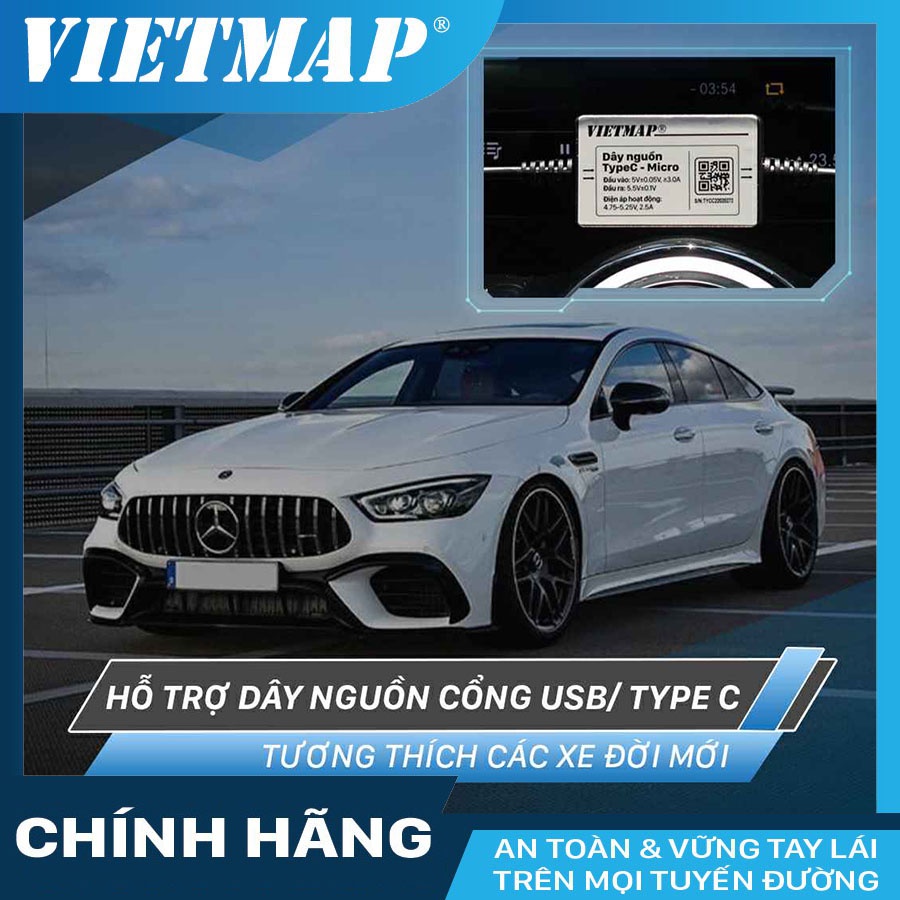Camera hành trình VIETMAP TS-2K cảnh báo giao thông bằng giọng nói + KM thẻ 32/64/128 GB