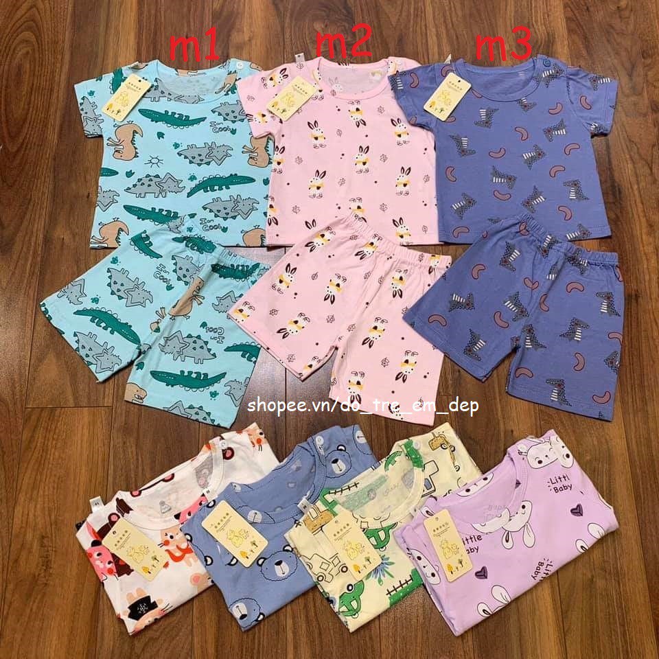 Quần áo trẻ em 💓Giảm 30K Khi Nhập [DOTRHV30] 💓 Bộ cotton cho bé