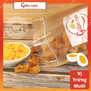 [Siêu Ngon] Tóp Mỡ Chiên Giòn Sốt Vị Trứng Muối Hoàng Kim  - 100g - Đậm Vị Chất Lượng - Đồ Ăn Vặt - Giòn Rụm Snack Club