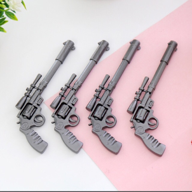 Bút bi hình súng đen