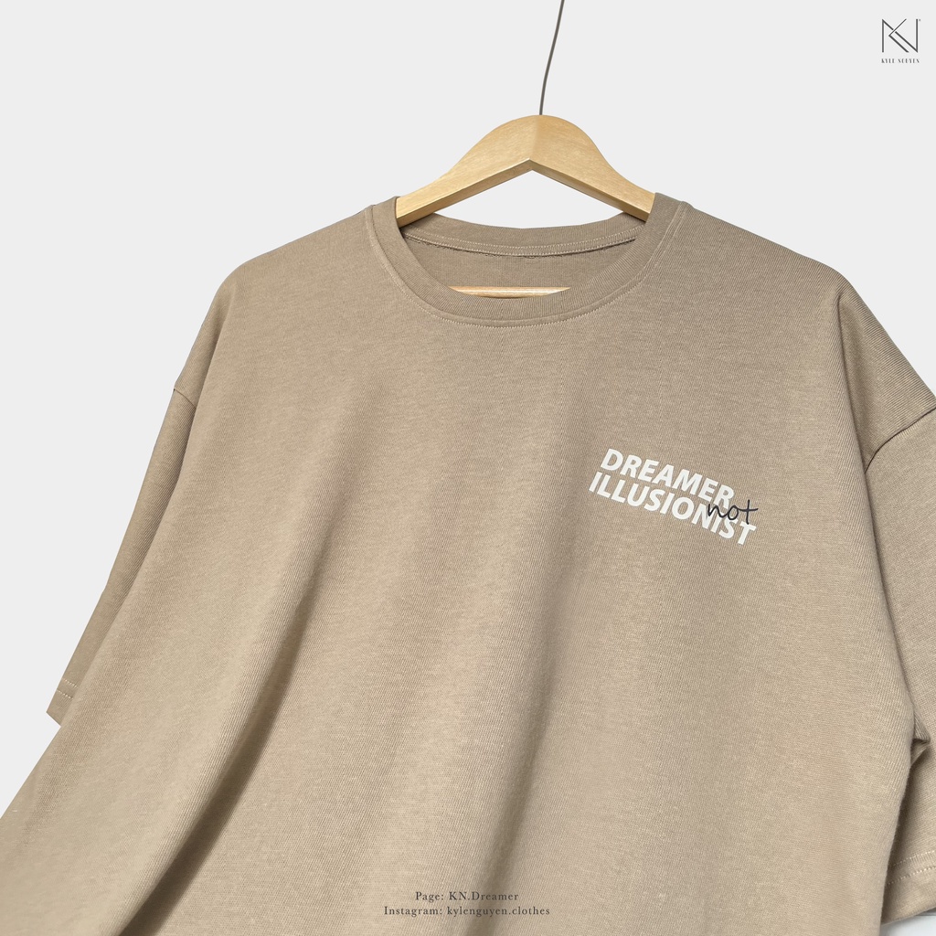 ÁO THUN COTTON_NÂU