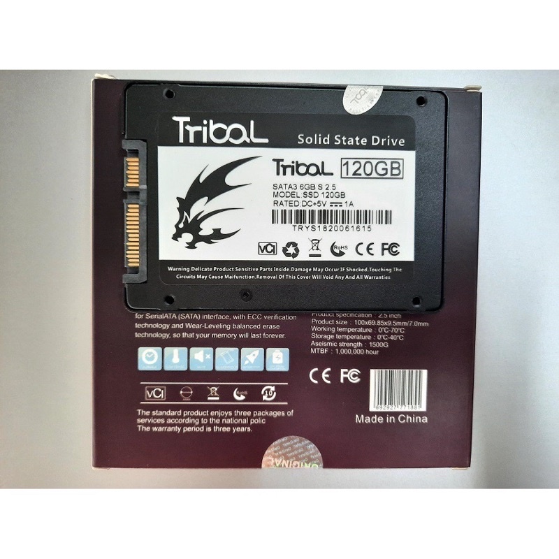 ổ cứng ssd 120Gb chuẩn tốc độ cao