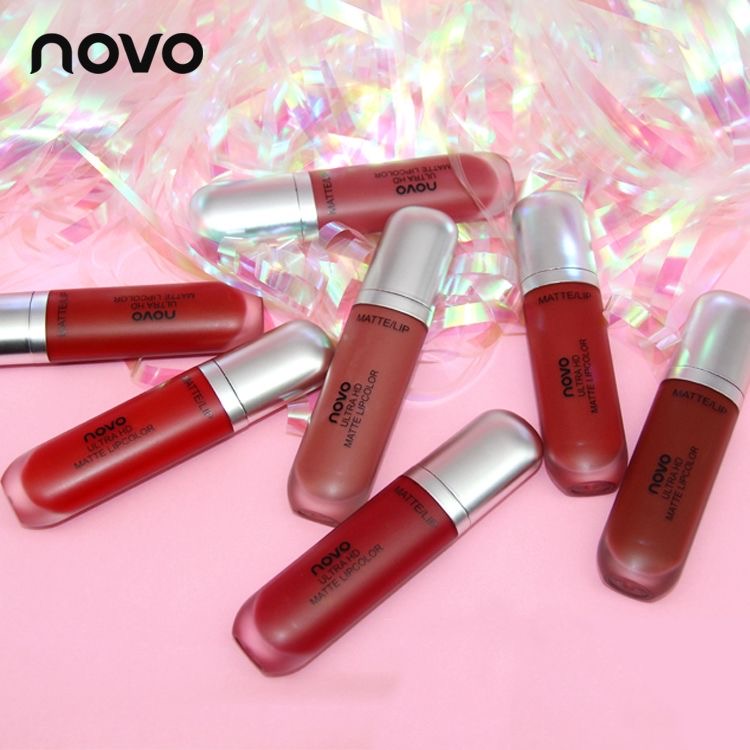 [Hàng mới về] Son môi NOVO mềm mịn như nhung dưỡng ẩm chống thấm nước thích hợp cho học sinh | BigBuy360 - bigbuy360.vn
