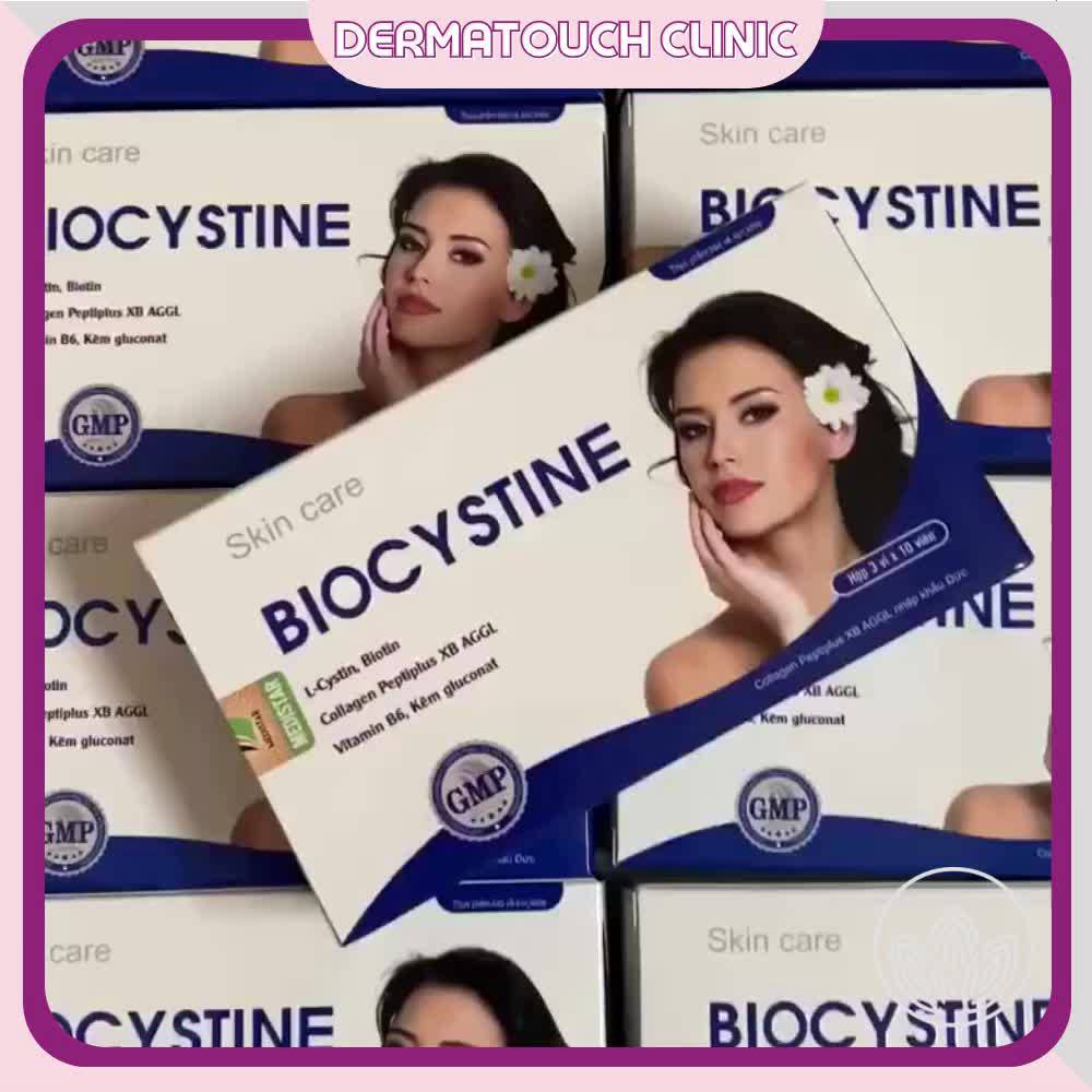 Biocystine viên uống chăm sóc hỗ trợ đẹp da, trắng da, mọc tóc, mọc móng (30 viên) | BigBuy360 - bigbuy360.vn