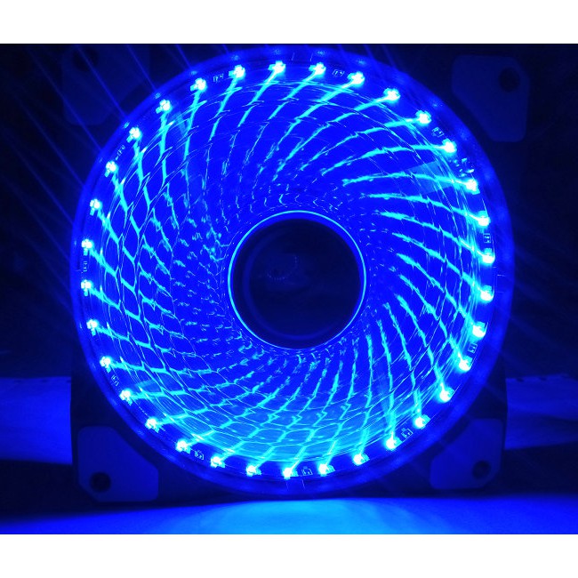 Fan Case 12cm Coolmoon 15-33 Led - Màu Tùy Chọn, CẮM TRỰC TIẾP KHÔNG QUA HUB