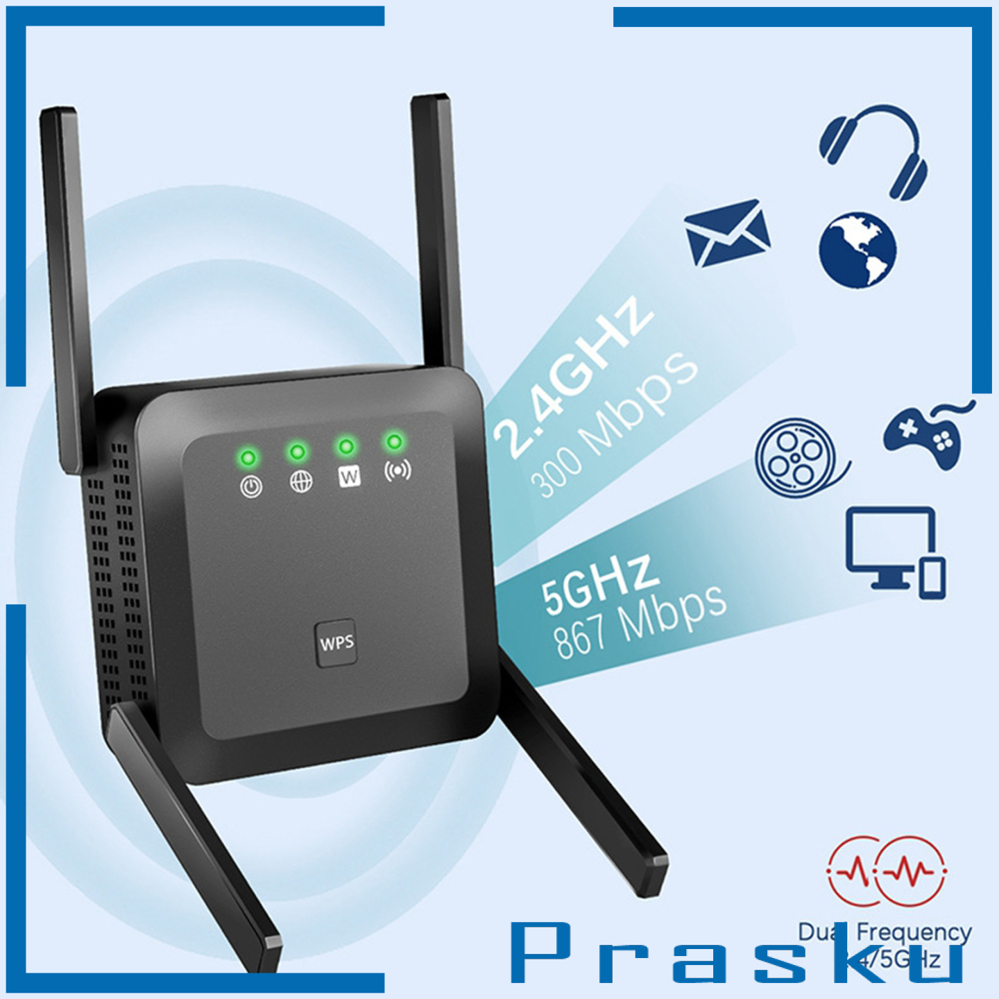 Usb Wifi 1200mbps Phích Cắm Chuẩn Eu | BigBuy360 - bigbuy360.vn