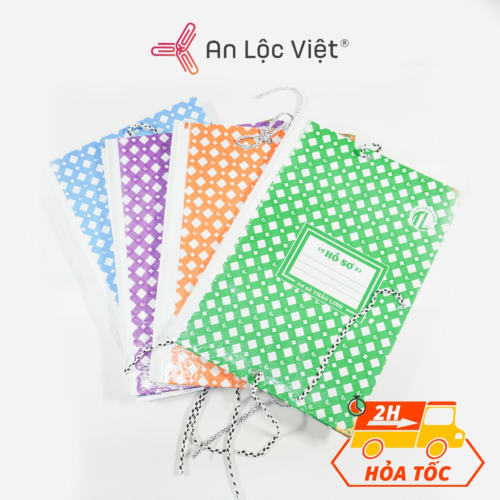 Bìa 3 dây Thảo Linh tráng phủ bóng 7cm - 10cm - 15cm - 20 cm (loại dày 2,2ly)