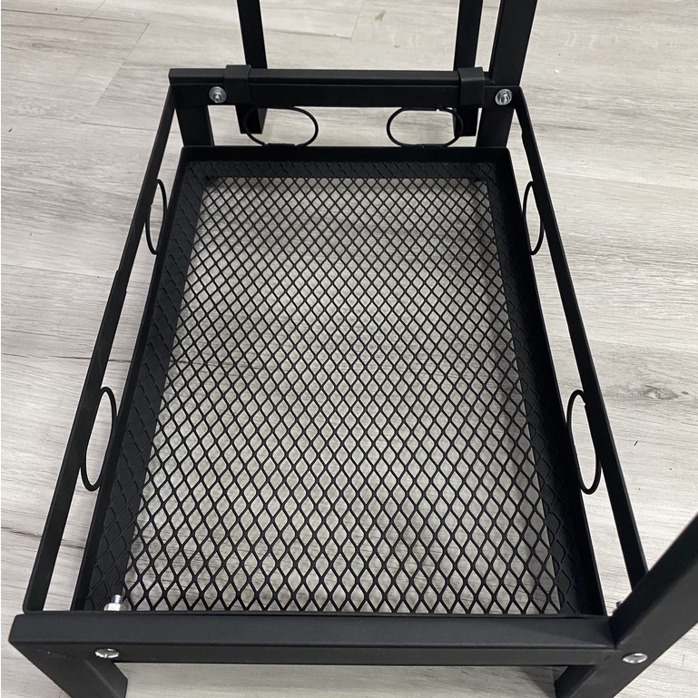 Kệ Gia Vị Đa Năng Nhà Bếp 2 Tầng SenNai Thép Cacbon Sơn Tĩnh Điện Cao Cấp KGV2T