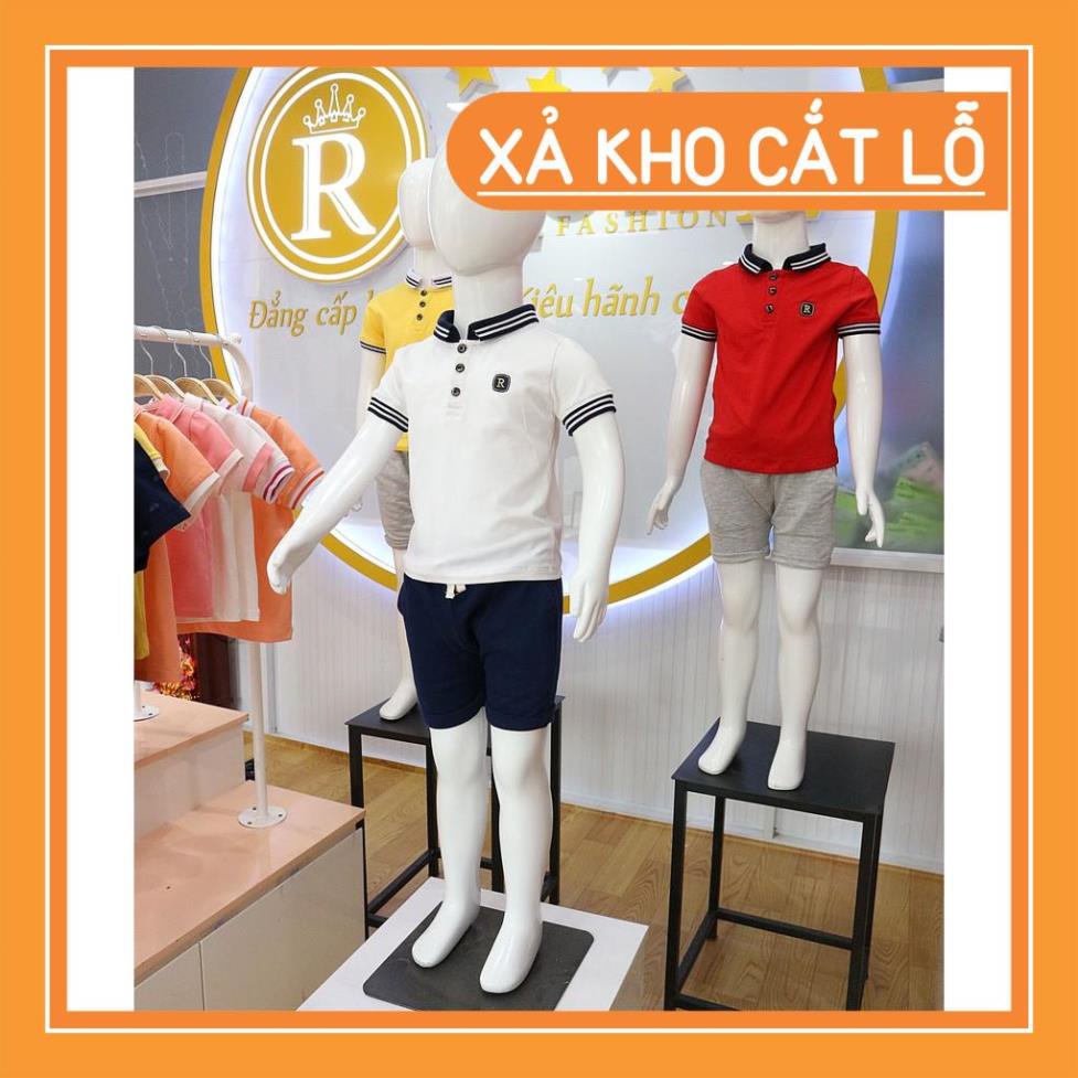 Combo 2 áo Polo cho Bé Trai cao cấp (9-29kg)- Royal KIDS