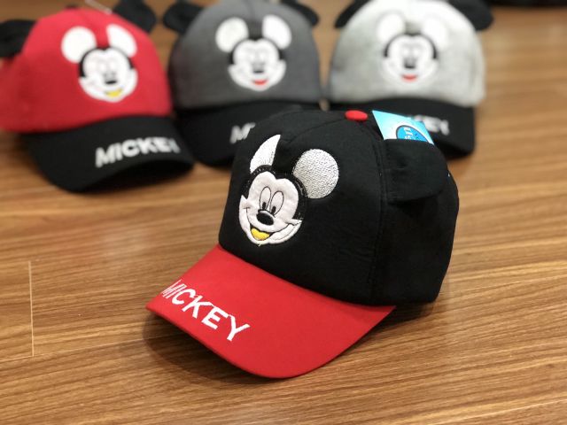 Mũ/nón mickey có tai chất đẹp cho bé - mũ trẻ em