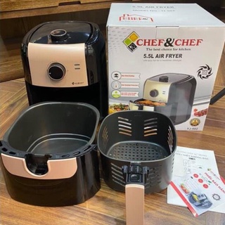 Nồi chiên không dầu Chef & Chef 6.5l MODEL YJ-702 - Bảo hành 1 năm -thegioigiadung1