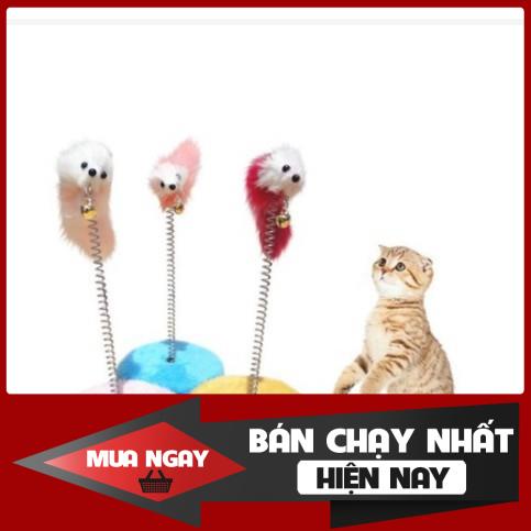 [❌GIÁ SỈ❌] Bàn cào móng có chuột đồ chơi cho mèo xả stress - mài móng ! ❤️