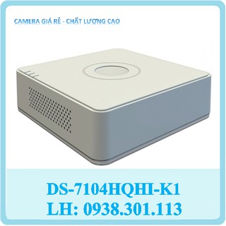 Đầu ghi hình HD-TVI 4 kênh TURBO 4.0 HIKVISION DS-7104HQHI-K1