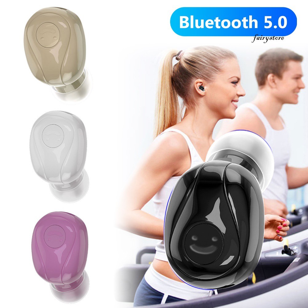 Tai Nghe Nhét Tai Không Dây Bluetooth 5.0 Fs + Y01 Có Mic Chất Lượng Cao