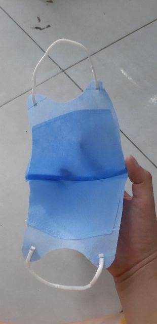 Combo 100 cái Khẩu trang 2 lớp vải không dệt có dây thun ( 4 màu) | BigBuy360 - bigbuy360.vn
