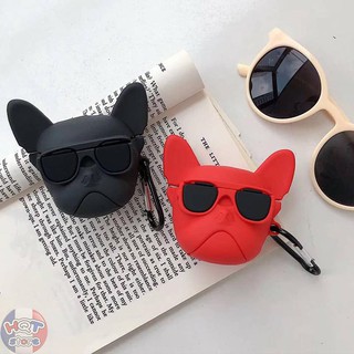 Ốp Silicon Case Bull Dog cho tai nghe Air.(Pods) Pro