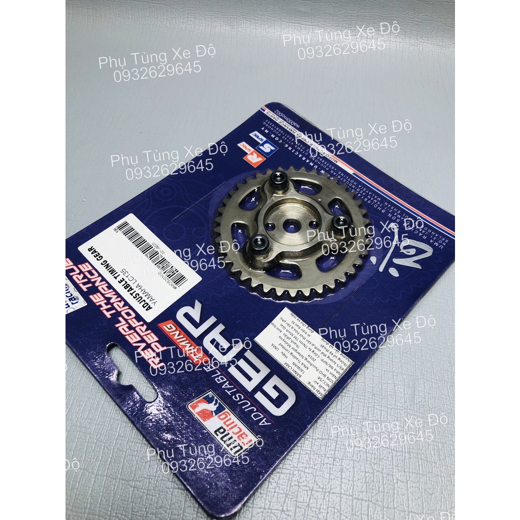 Bánh cam tăng chỉnh Uma EX135 / EX150