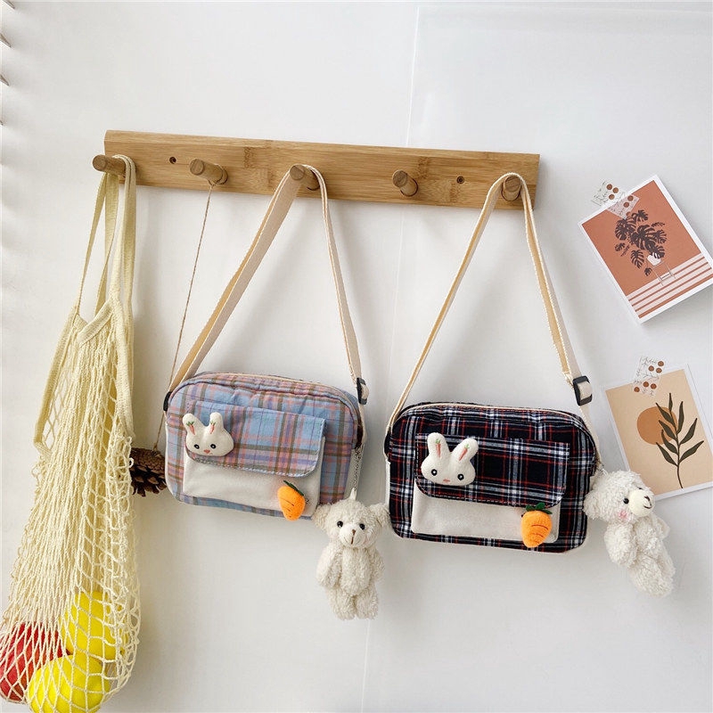 Túi Đeo Vai Vải Canvas Kẻ Sọc Mềm Mại Thời Trang 2021 Cho Nữ | BigBuy360 - bigbuy360.vn