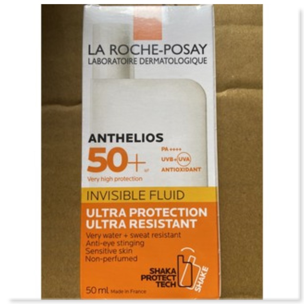 Kem Chống Nắng Dạng Sữa Lỏng Không Nhờn Rít La Roche-Posay Anthelios Invisible Fluid SPF50+ 50ml | BigBuy360 - bigbuy360.vn
