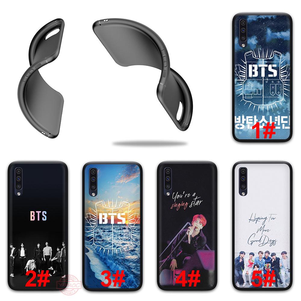 Ốp lưng TPU silicon in hình BTS cho Samsung Galaxy A70 A60 A50 A40 A30 A20 A10 M40 M30 M20 M10