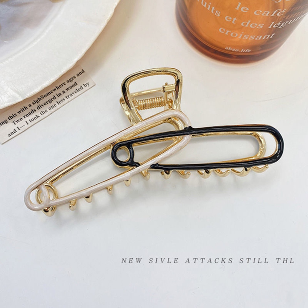 Kẹp Tóc Kim Loại Hình Cá Mập Độc Đáo Thời Trang