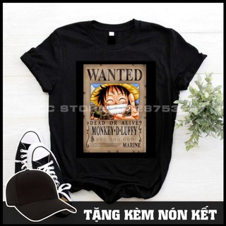 Vải cotton siêu xịn áo thun one pice wanted nam nữ takan store
