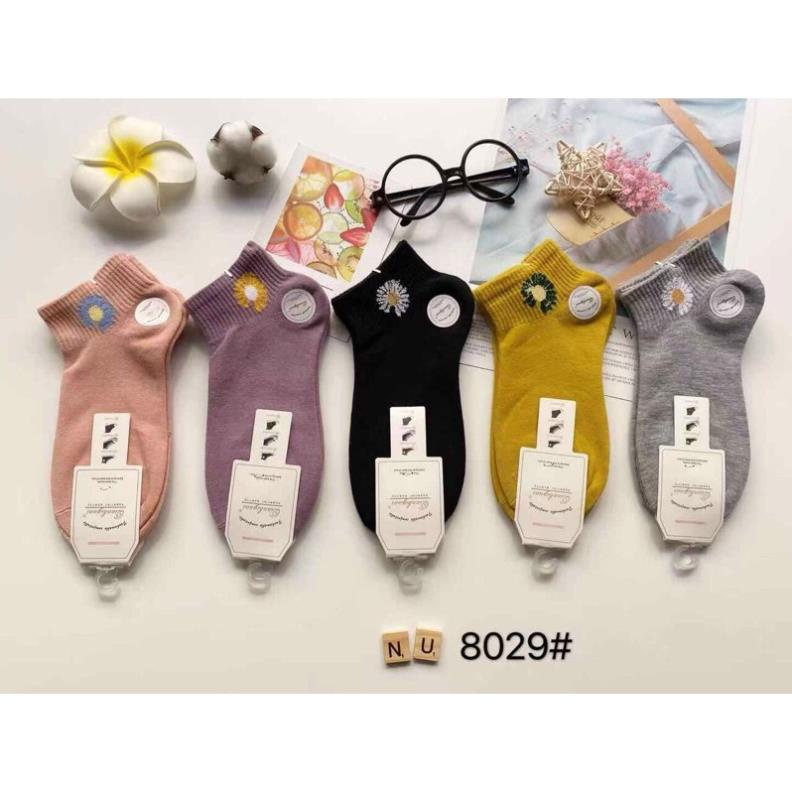Set 10 Đôi Tất Hoa Cúc Loại Đẹp